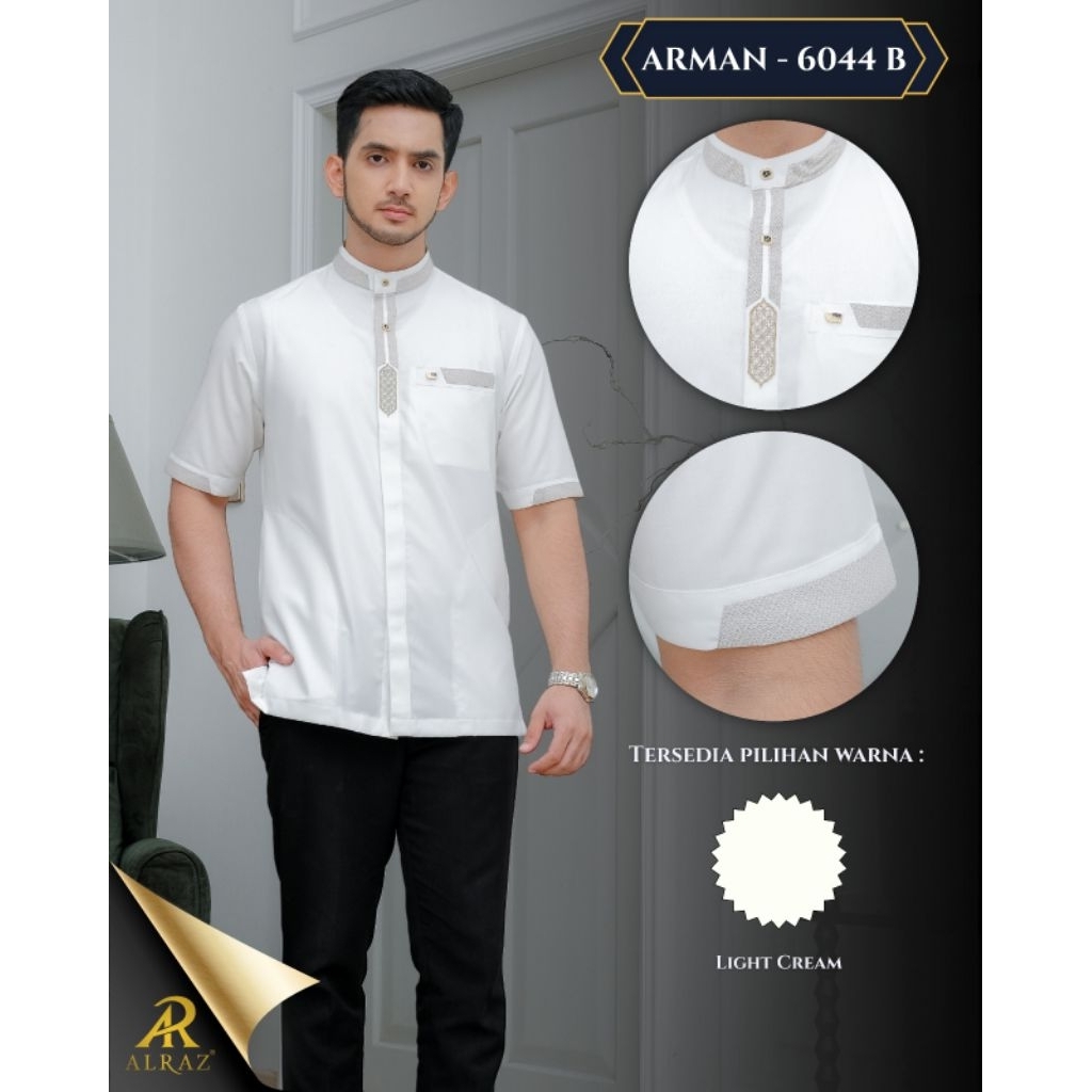 KOKO ALRAZ  PUTIH PENDEK