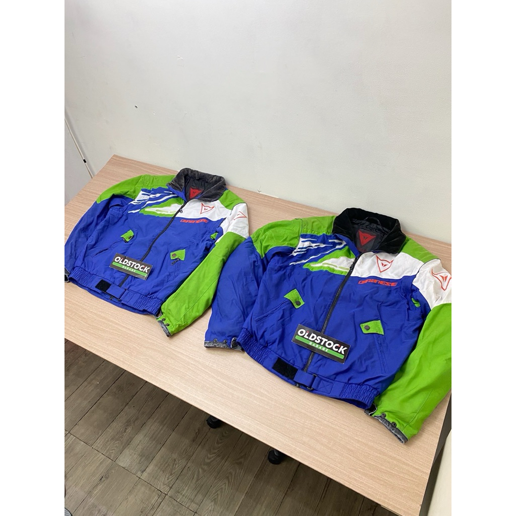 Jacket Racing Vintage Dainese x KAWASAKI RACING TEAM Original Langka Size L