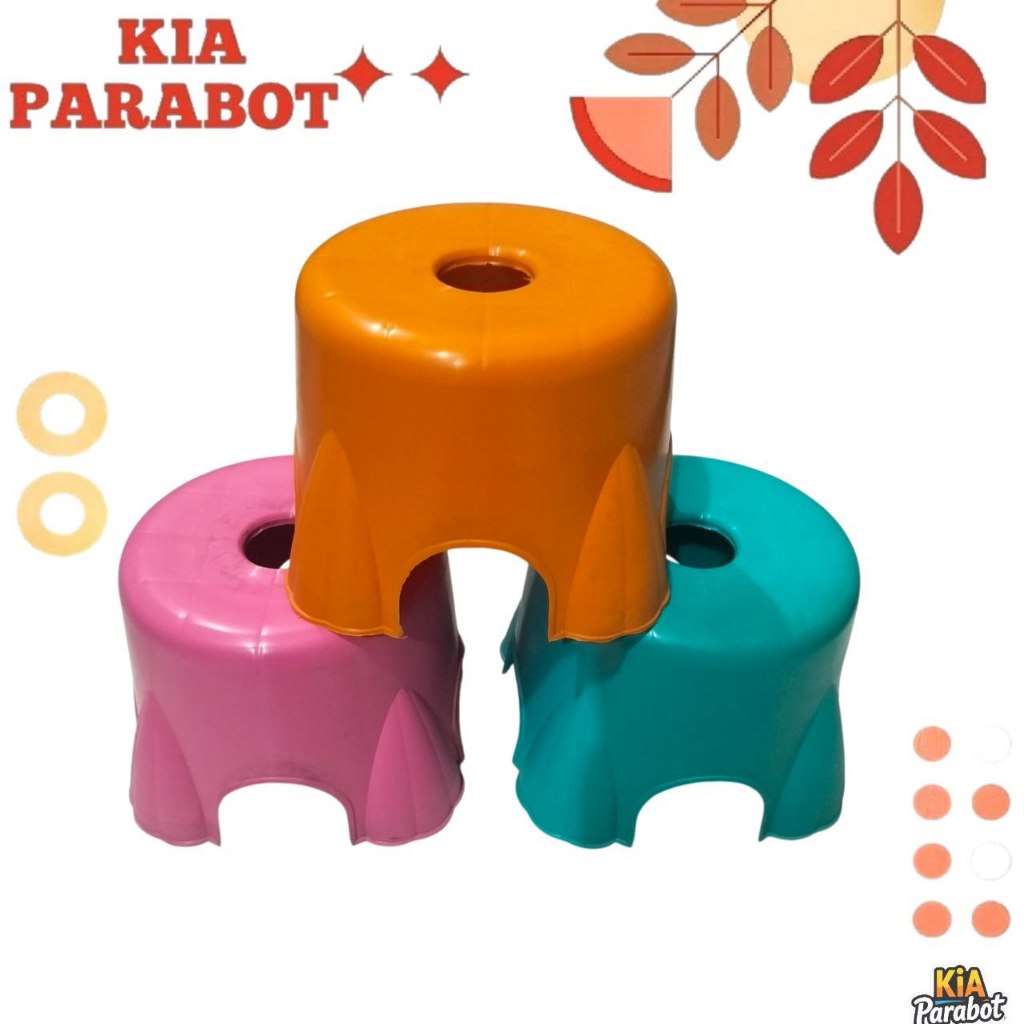 Bangku Kursi Plastik Pendek Jojodog Jongkok