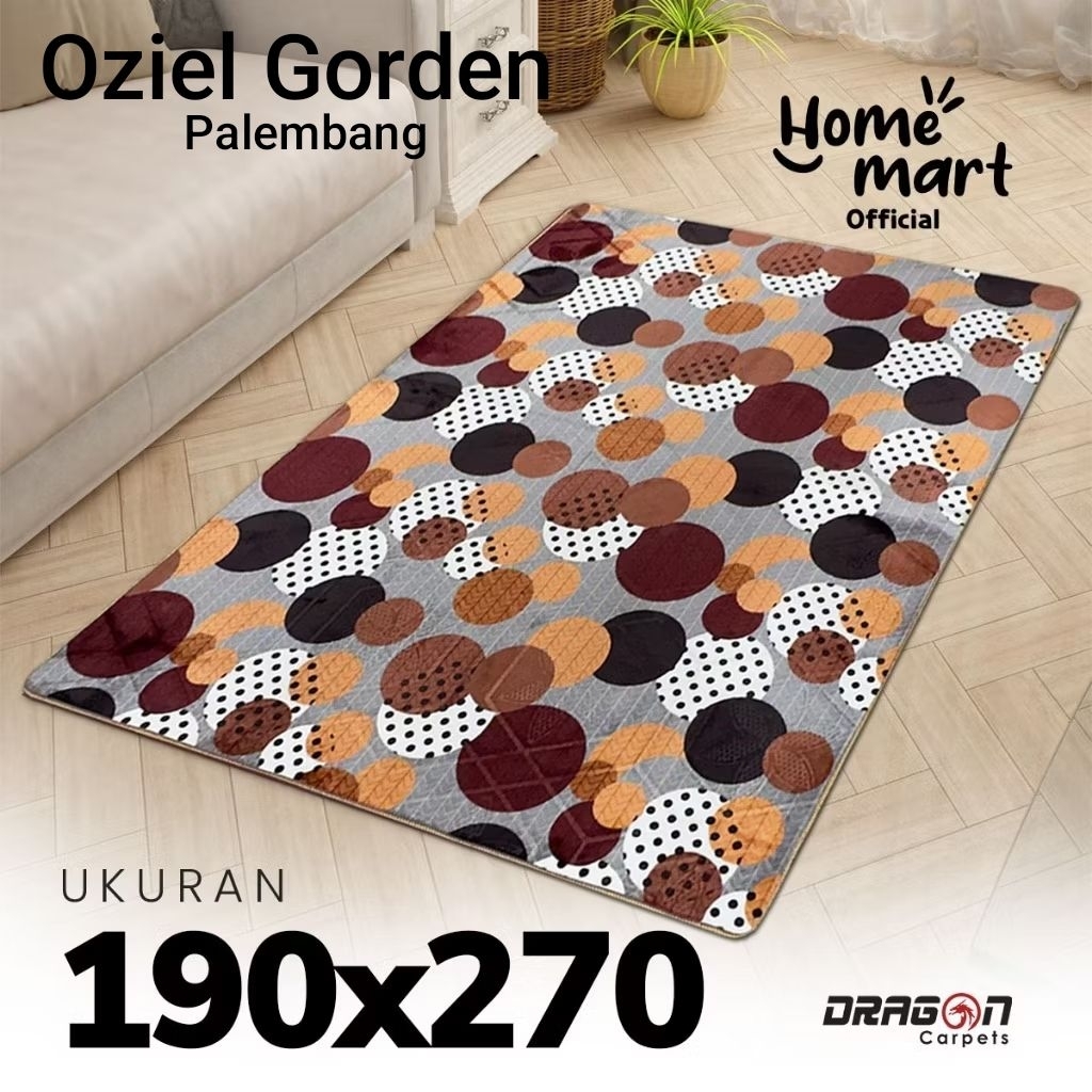 Ambal malaysia ukuran 190cm x 270cm merk DRAGON