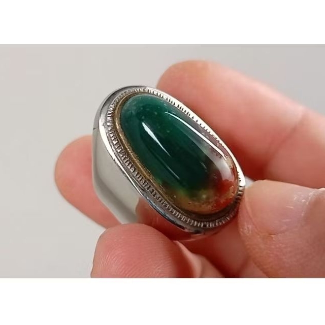 Natural Batu Akik Hijau Garut Asli