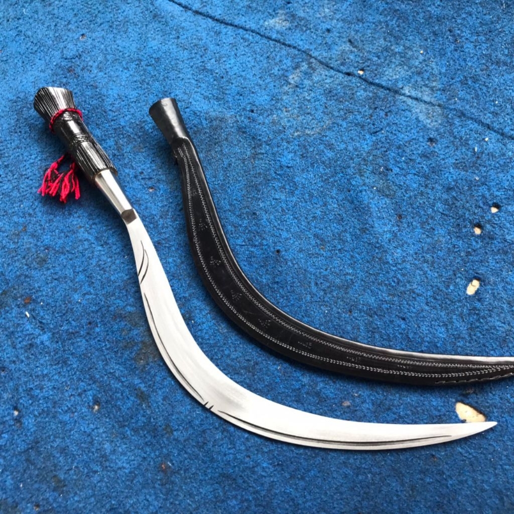 arit Madura lengkap sarung 60cm type model bulu ayam