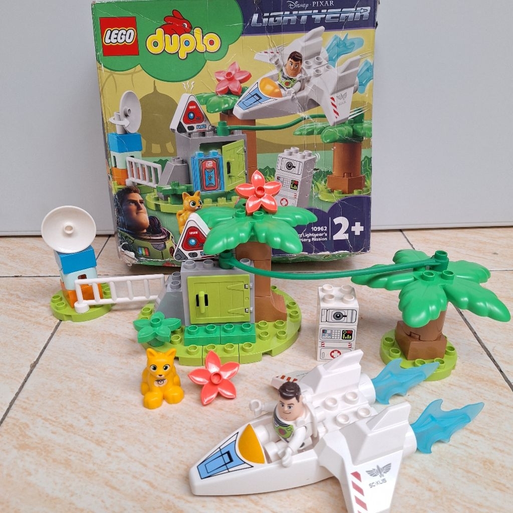 Preloved Lego Duplo 10962 Original Buzz Lightyear's Planetary Mission