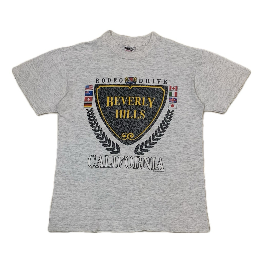 vintage beverly hills oneita t shirt second