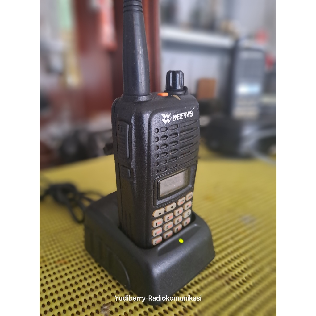 Ht Weierwei Vev338 Bekas VEV-338 Frekuensi VHF Second Bekas HT CINA TERBAIK WEIERWEI 338 VHF MUNGIL 