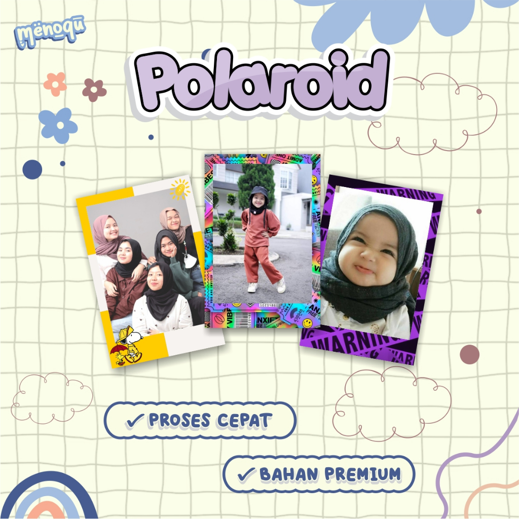POLAROID HAPPY / POLAROID / CETAK FOTO POLAROID / ALBUM FOTO POLAROID / FOTO POLAROID / POLAROID 100