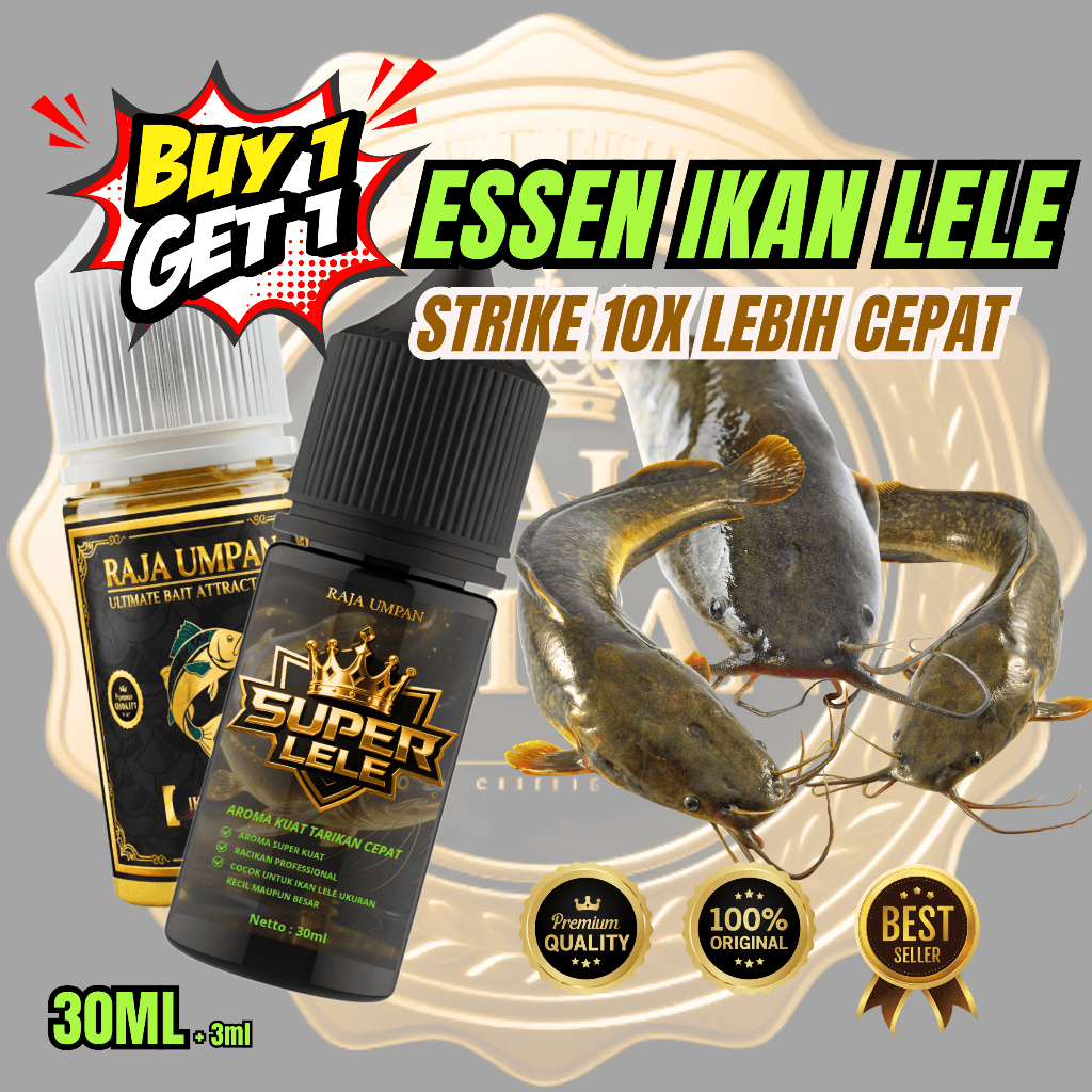 Essen Khusus Ikan Lele Paling Ampuh Super Gacor Umpan Mancing Jitu Galatama Lele Harian