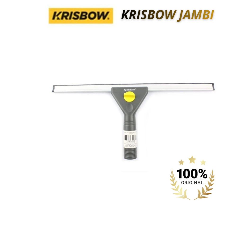 Krisbow Window Squeegee Pembersih Kaca Dengan Handle 40 cm