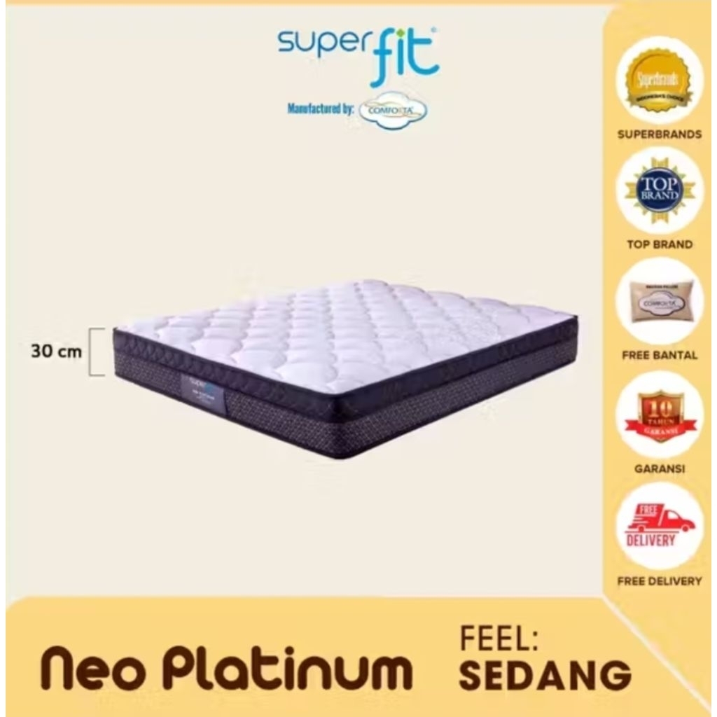 [COMFORTA_BANJARMASIN] KASUR SPRING BED COMFORTA(Tebal 30cm)