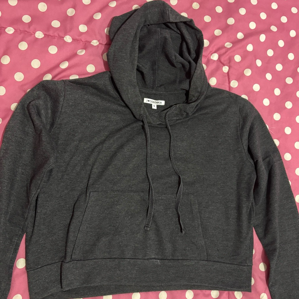 PRELOVED CROP HOODIE COLORBOX