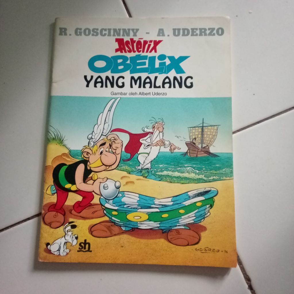 komik Asterix obelix yang malang