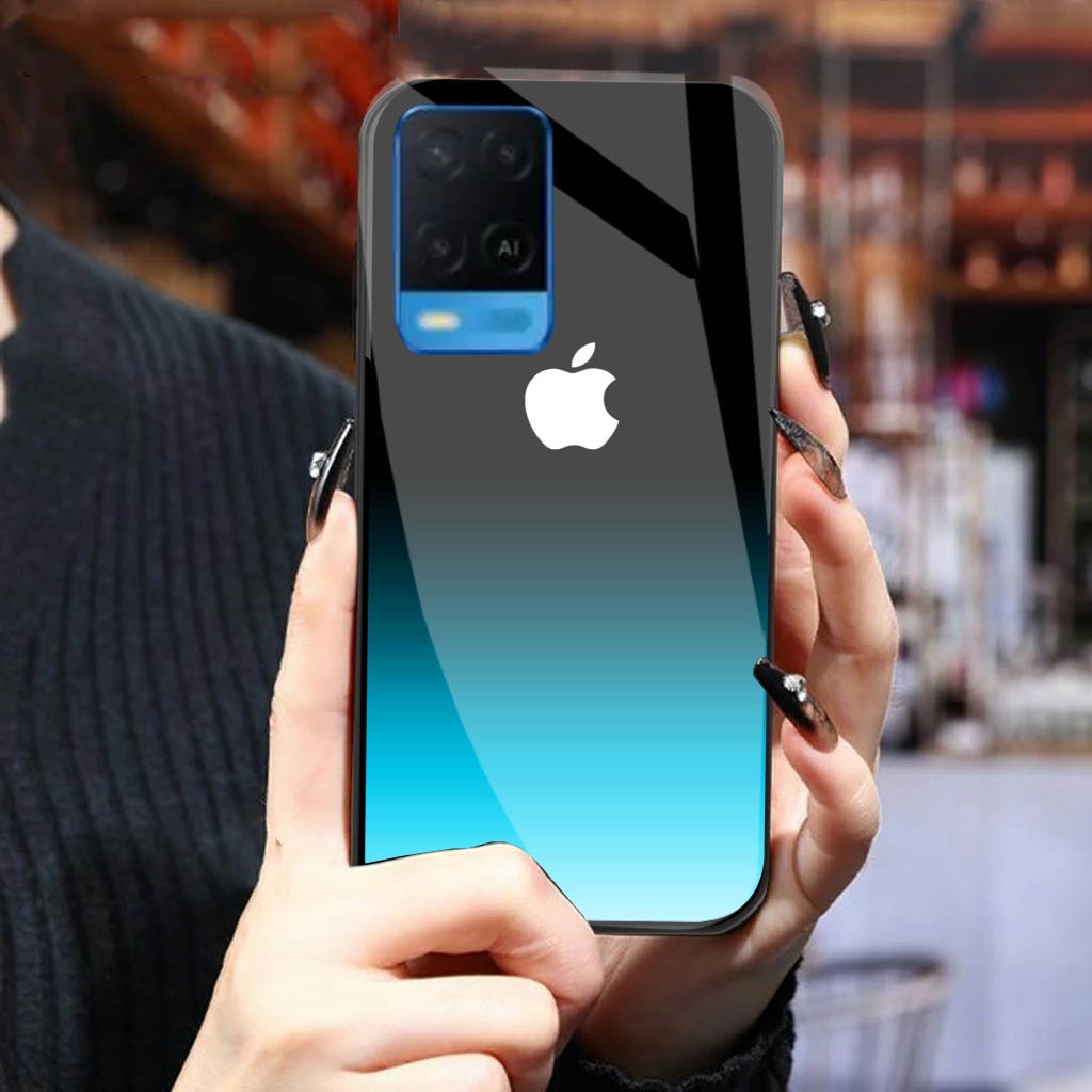 GK372 (OPPO A54) Softcase Kaca OPPO A54 - Case OPPO A54 - Casing hp OPPO A54 - Case Hp A54 Terbaru -