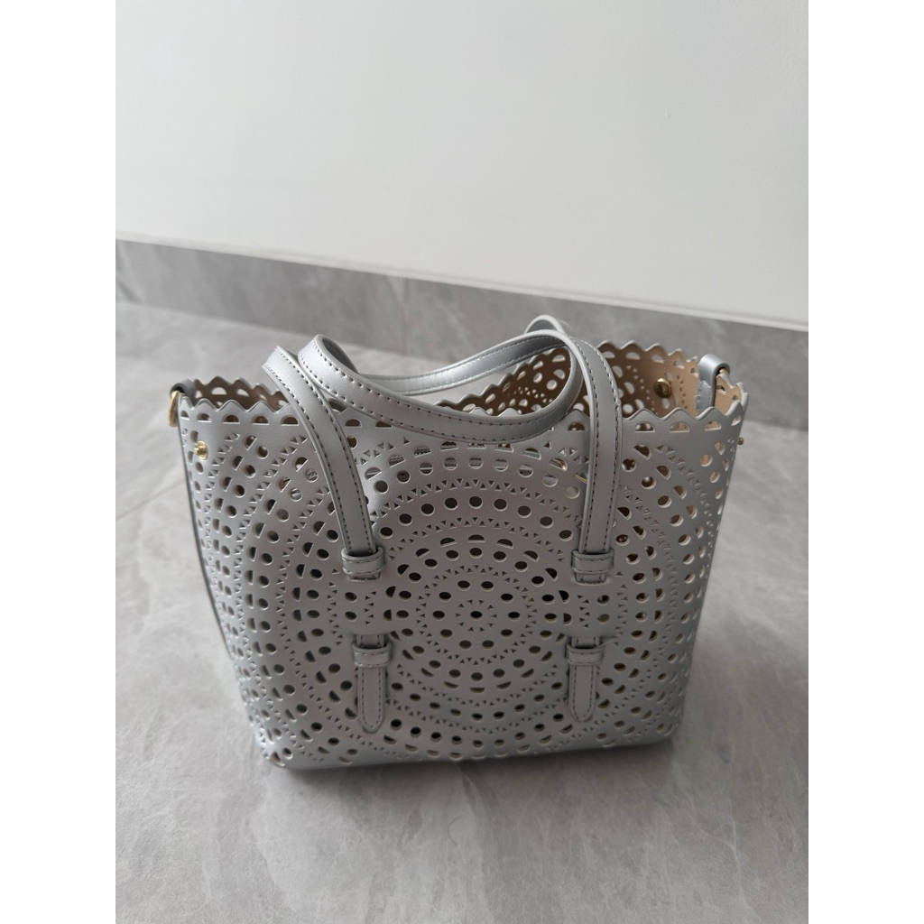 ALAIA dupe bag - silver