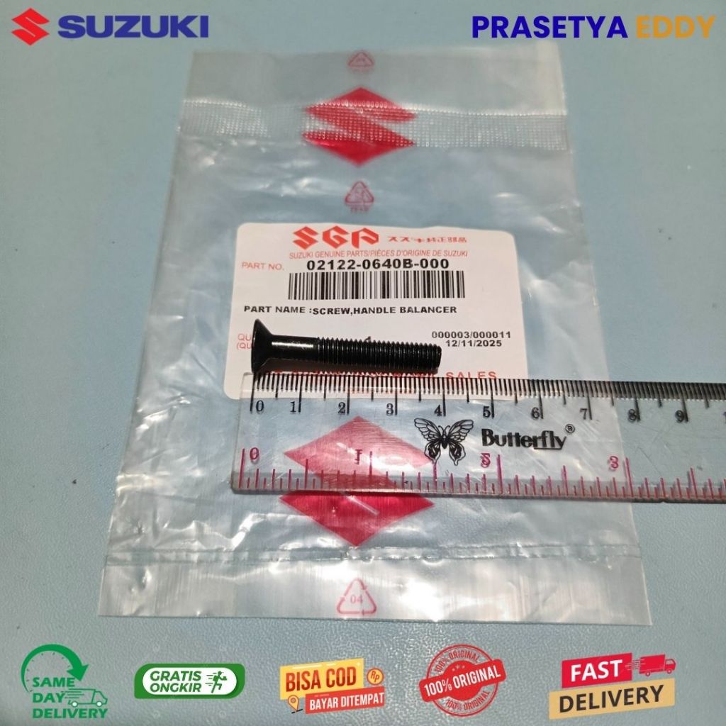 BAUT JALU STANG SUZUKI NEX 2 ORIGINAL SGP 02122-0640B-000