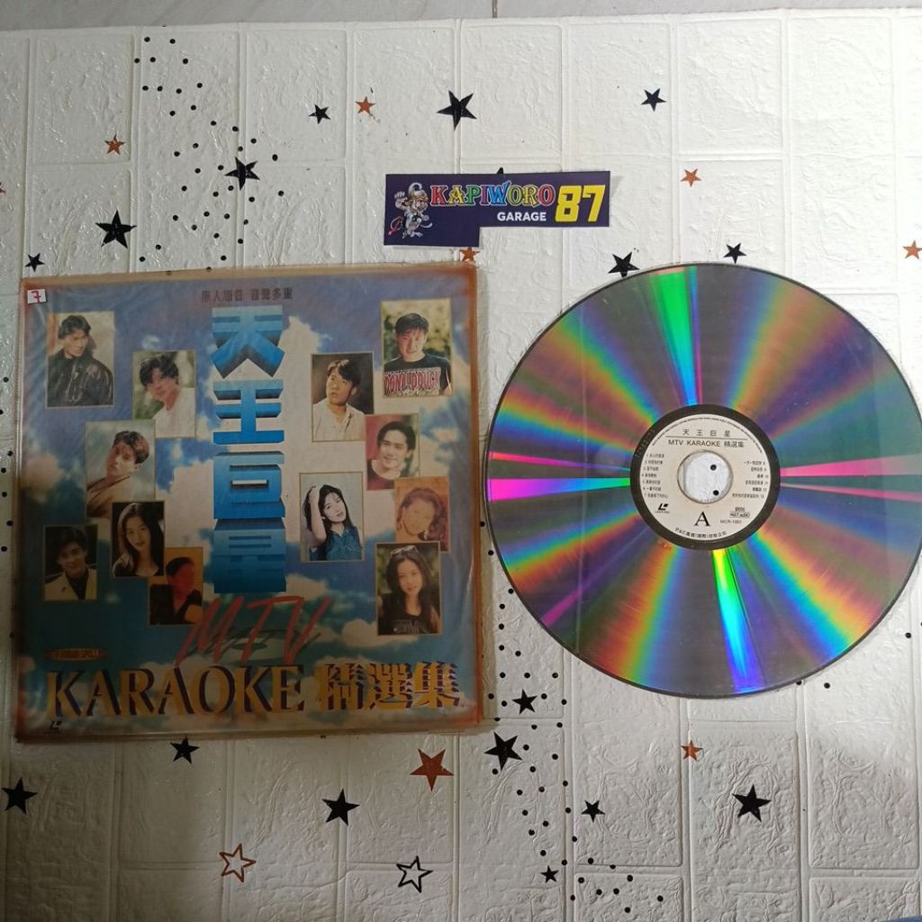 KASET LASER DISC,,,MTV KARAOKE