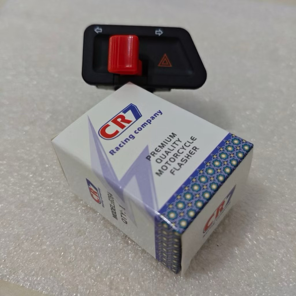 Paket 2in1 Saklar Sen Hazard Plus Flasher Beat Karbu Supra X 125 Karbu/Batman Supra Fit New Karisma