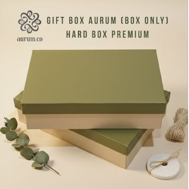 Aurum Premium Box Hampers Lebaran - Gift Box / Hard Box (Box Only)