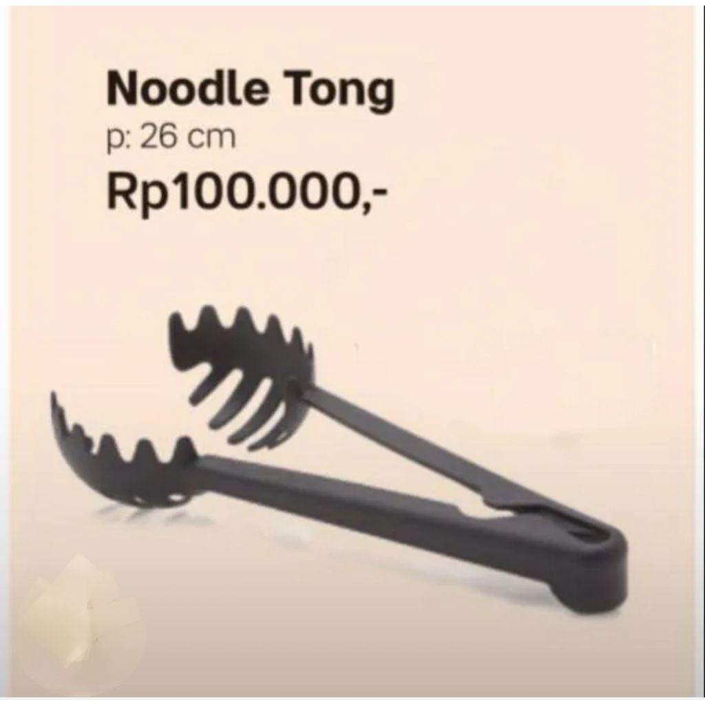noodle tong tupperware