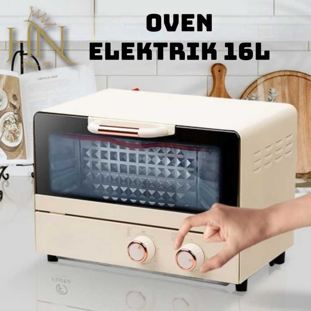 oven listrik / Pemanggang Kue Elektrik oven listrik Low Watt 16 Liter Multifungsi
