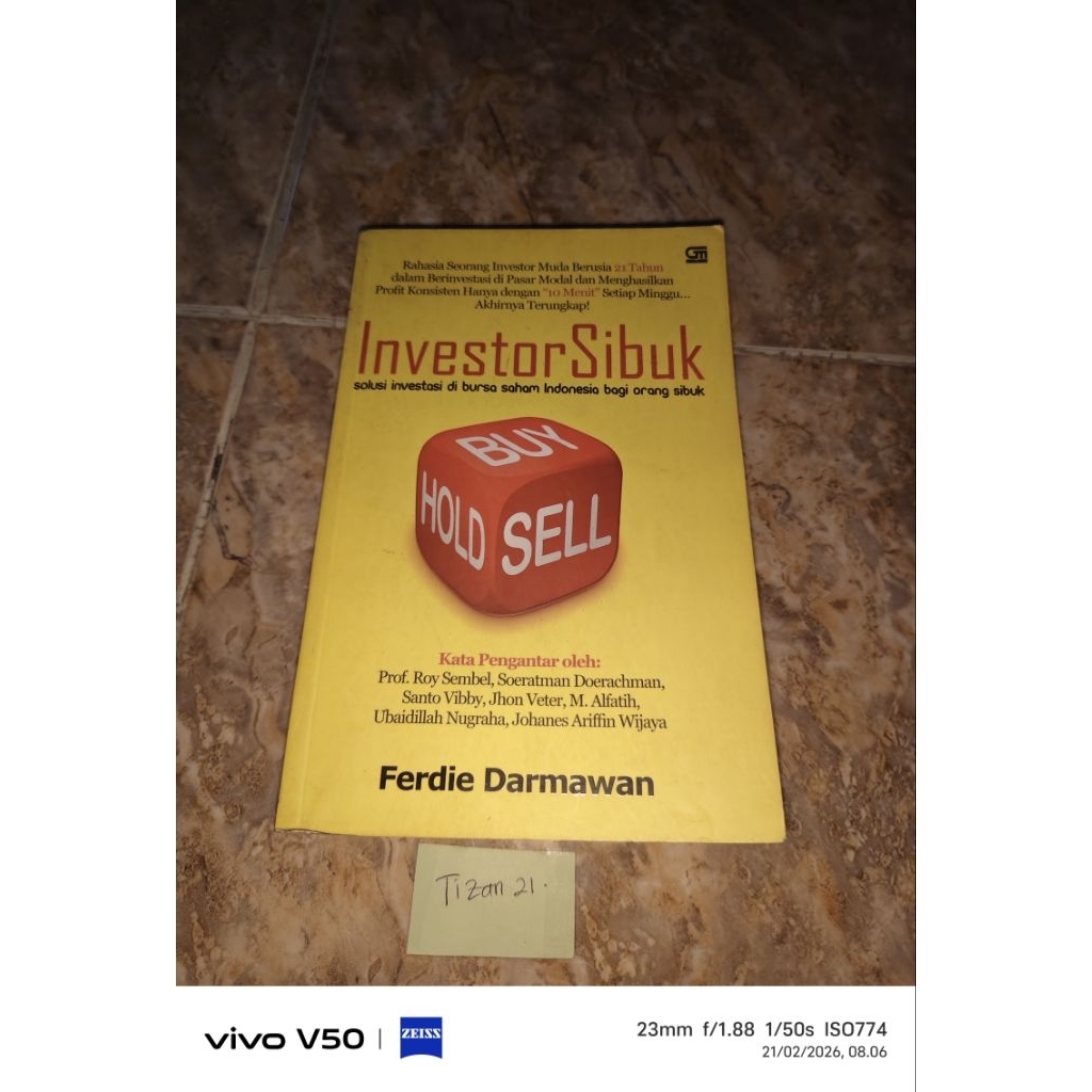 Buku Investor Sibuk by Ferdie Darmawan