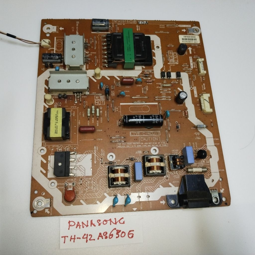 power suplay tv panasonic TH-42AS630G TH-42A400G TH-42AS610G original