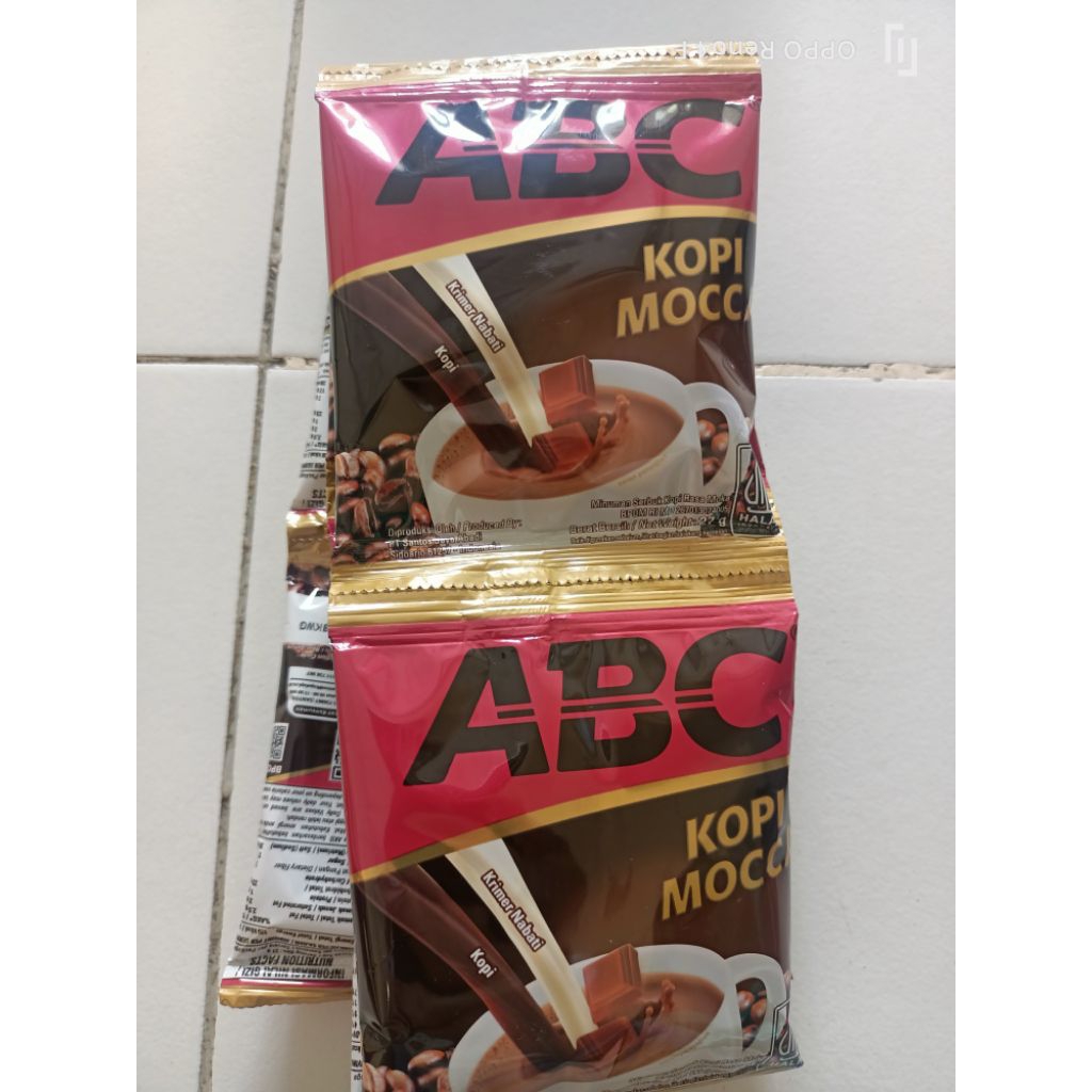 ABC kopi mocca renceng 10 sachet
