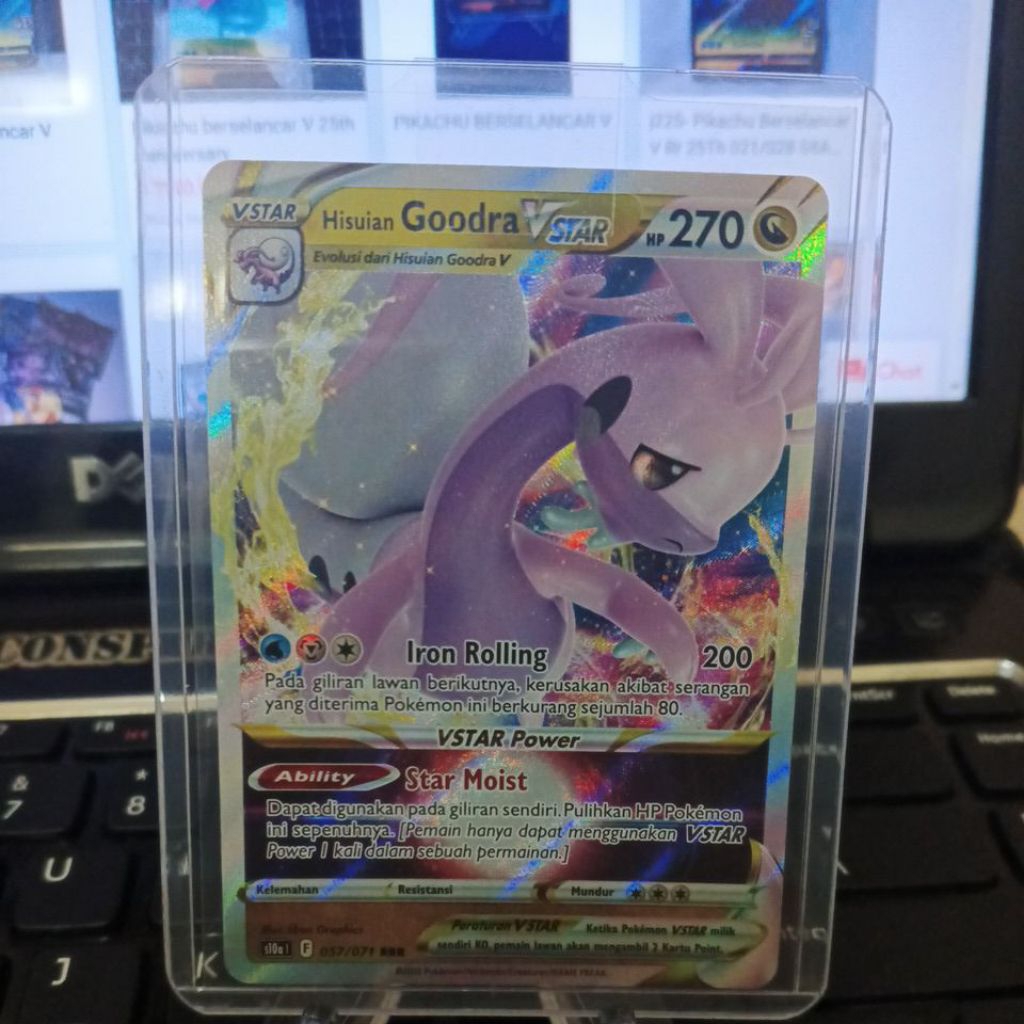 Hisuian Goodra Vstar RRR 057/071 S10A Fantom Kegelapan