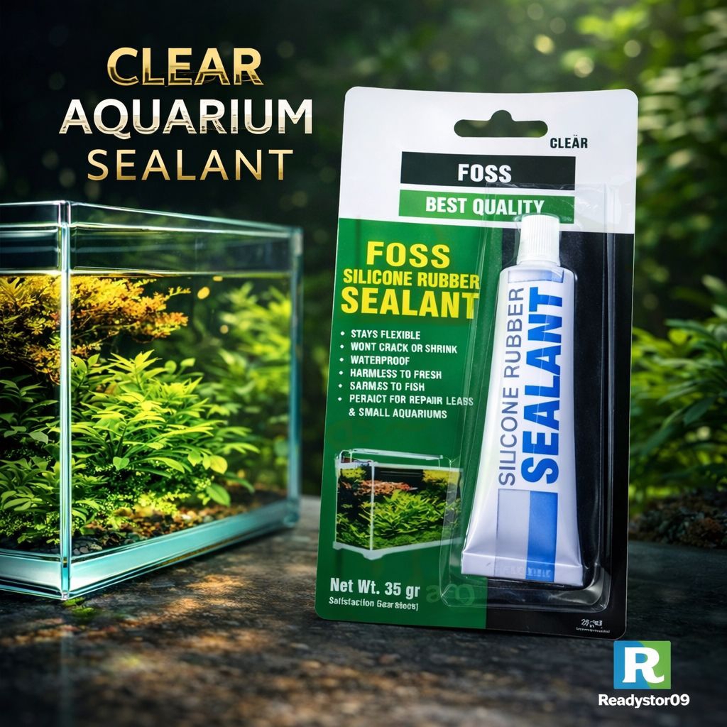 Lem sealant bening / lem silikon / lem kaca bening sikisei 35gr