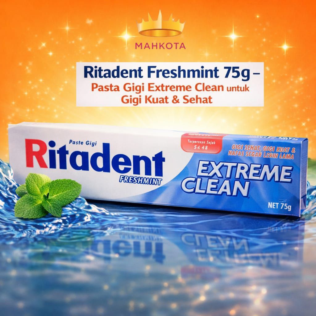 **Mahkotacosmetik**Ritadent Freshmint Pastagigi