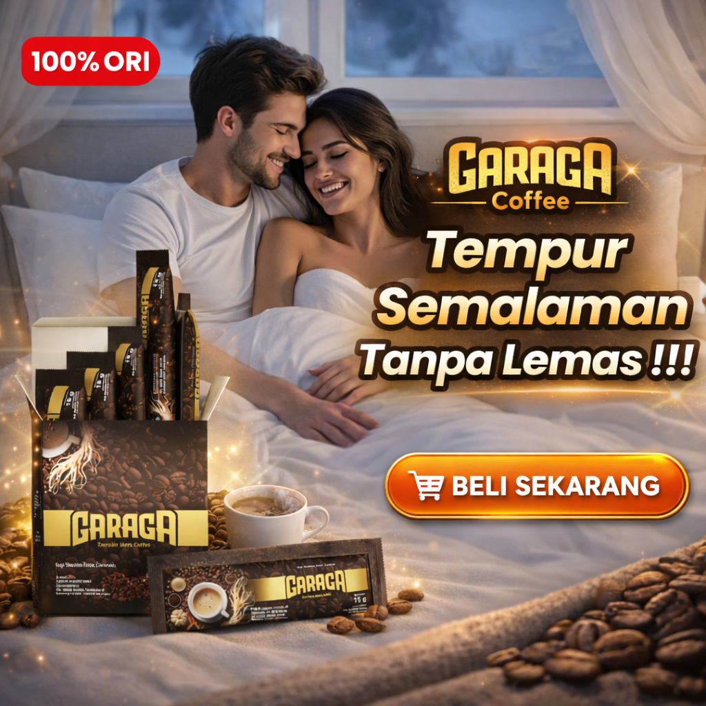 GARAGA Minuman Kopi Ginseng Untuk Stamina Original Lebih Kuat & Tahan Lama BPOM Halal