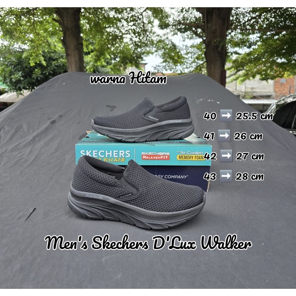 Men's Skechers D Lux Walker Murlino #232262 BBK