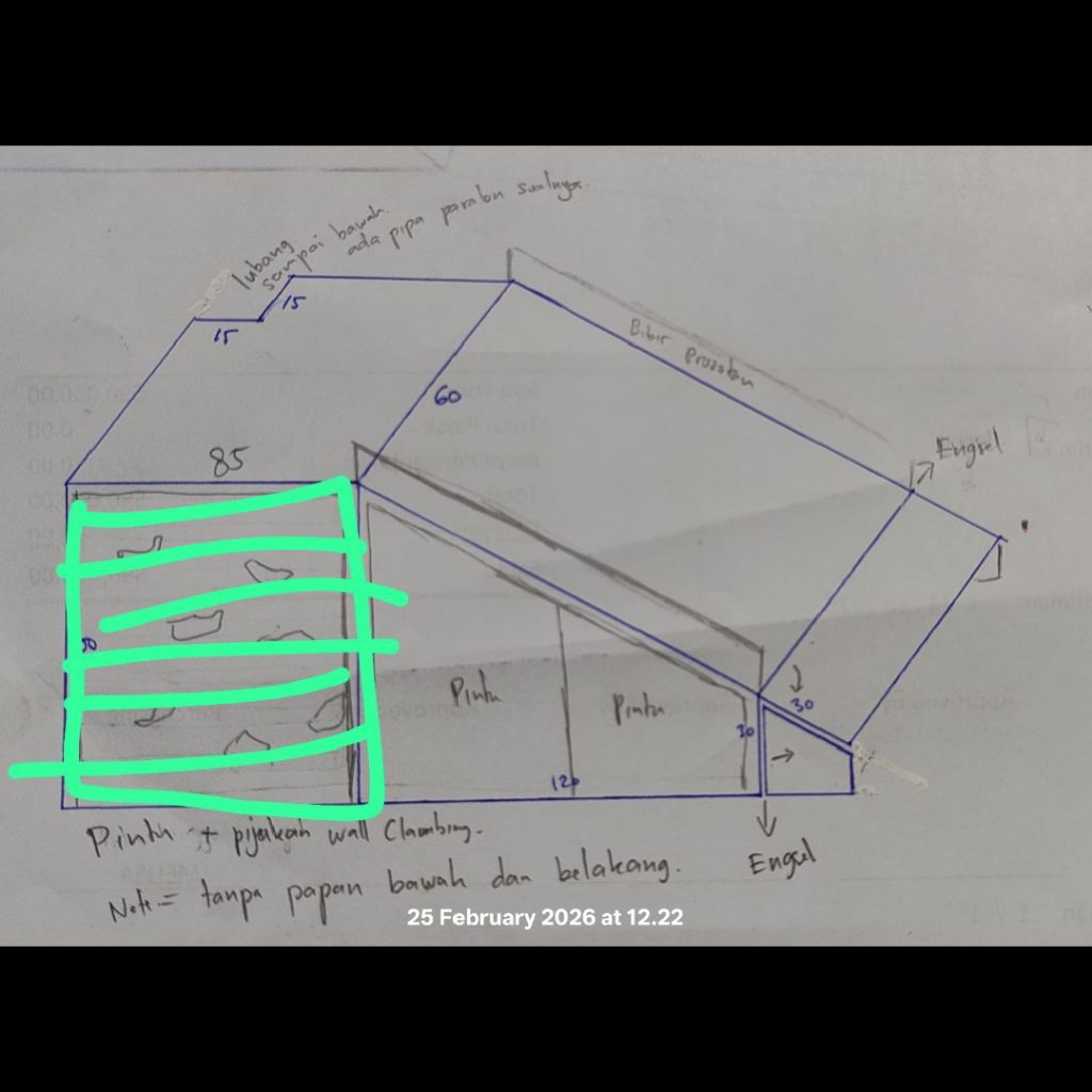 LEMARI BUFET JATI JEPARA & ONGKIR