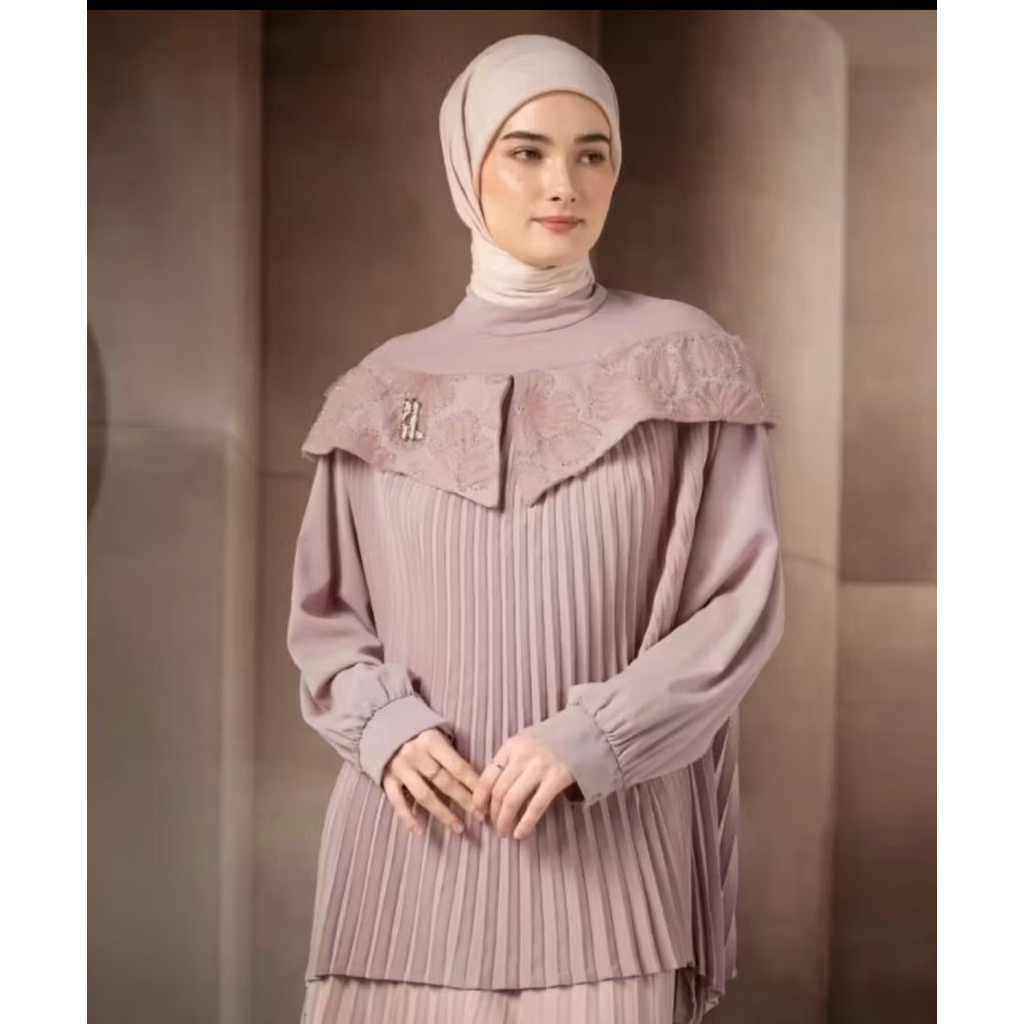 Terra Pleated Blouse Heylocal