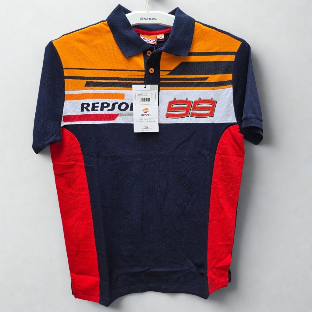 Polo Shirt Jorge Lorenzo Official Dual Repsol Original