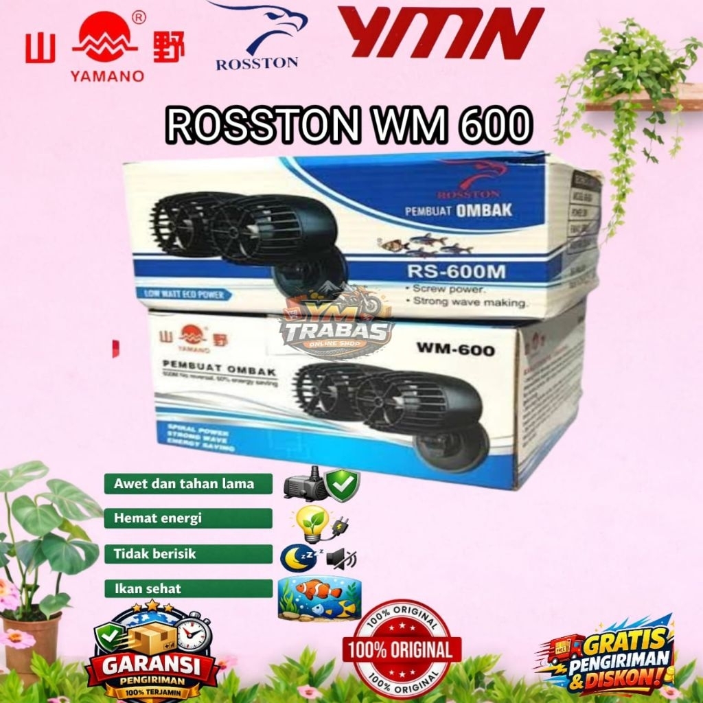 Mesin pembuat ombak/Arus aAquarium Rosston wave Maxer 600