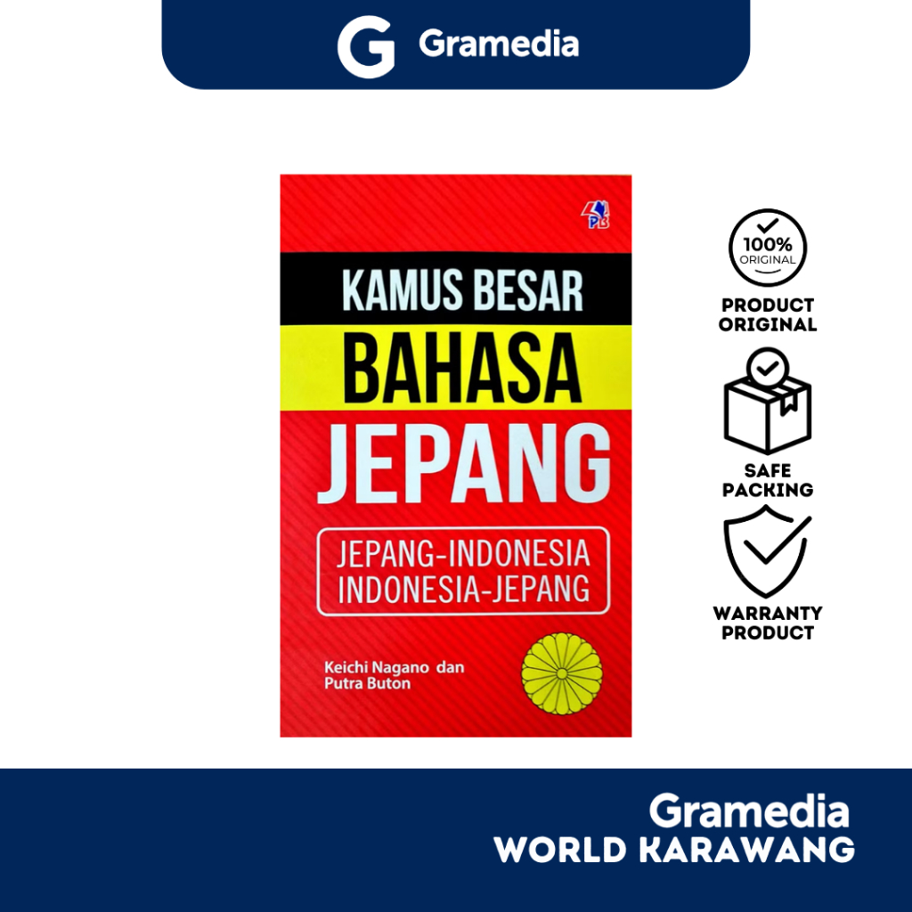Gramedia Karawang - Buku Referensi - Kamus Besar Bahasa Jepang : Jepang - Indonesia Indonesia -Jepan