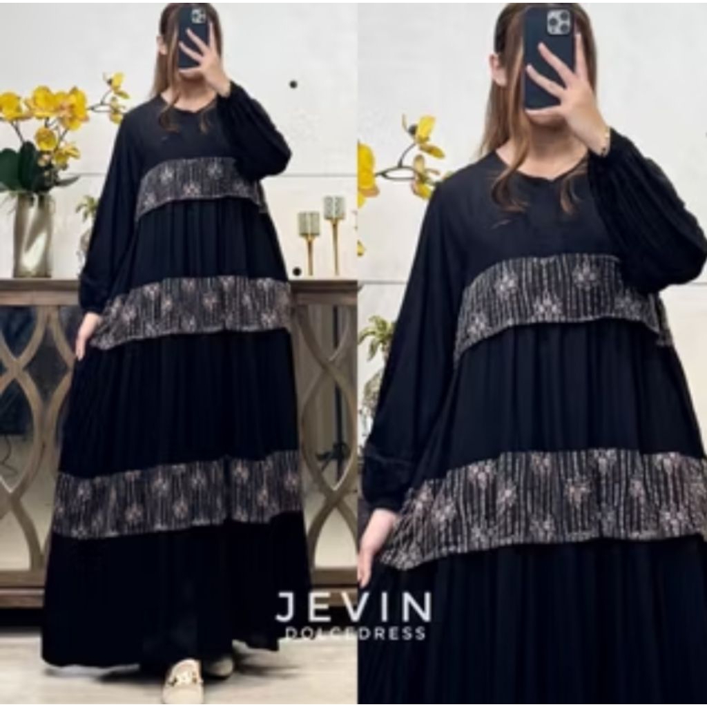 Dior agas dress rayon premium // jevin dress rayon tile