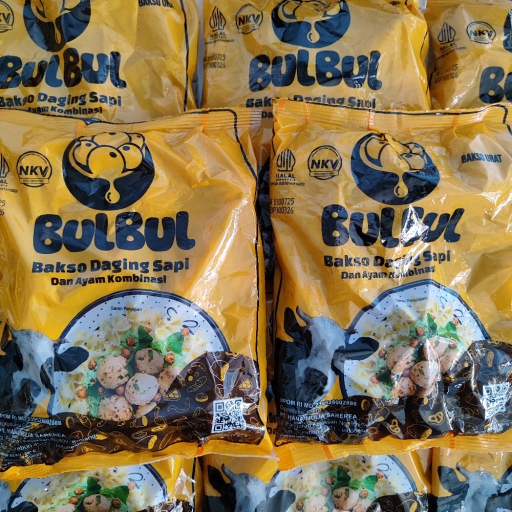 Bakso Bulbul URAT dan POLOS Isi 50