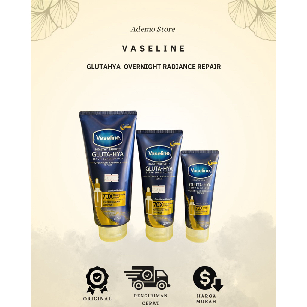 VASELINE Gluta-Hya Body Serum Overnight Radiance Repair