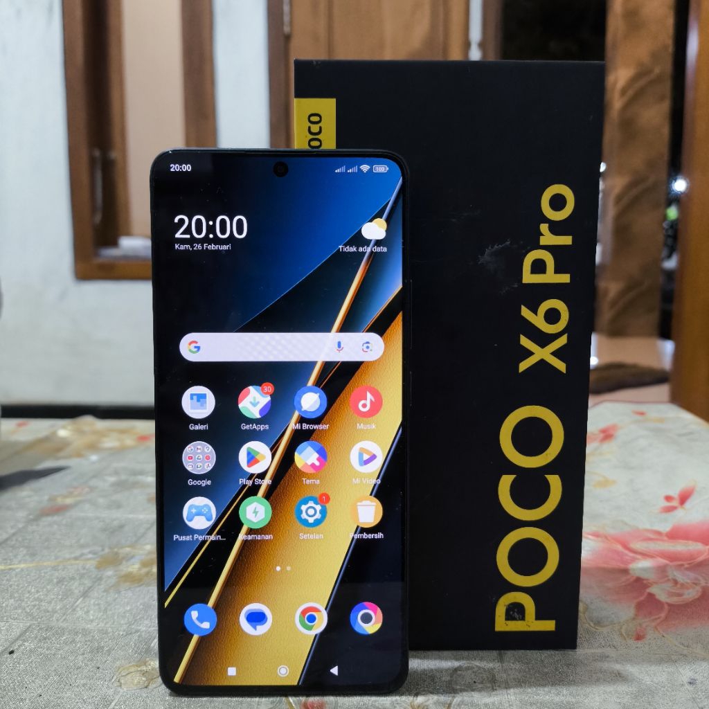 Poco X6 Pro 5G Ram 12Gb internal 512Gb second Fulset