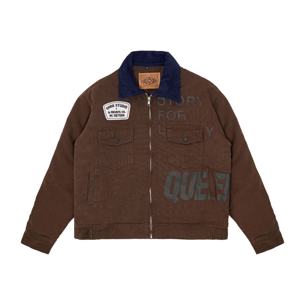 Queenbeer - Work Boxy Jacket Curtys