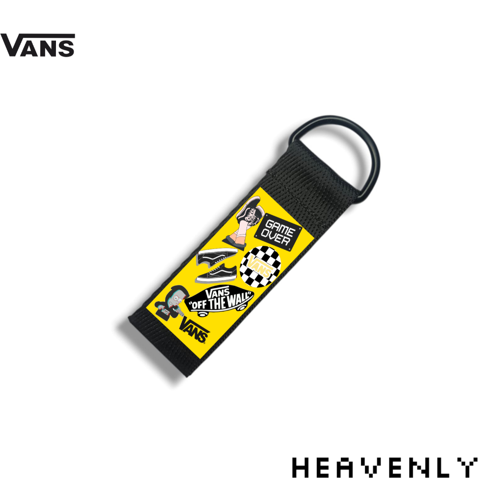 Gantungan Kunci - Gantungan Keychain Vans Kuning