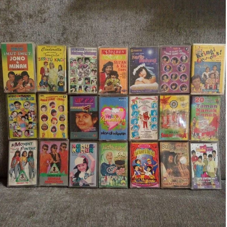 kaset Lagu anak - lagu anak-anak