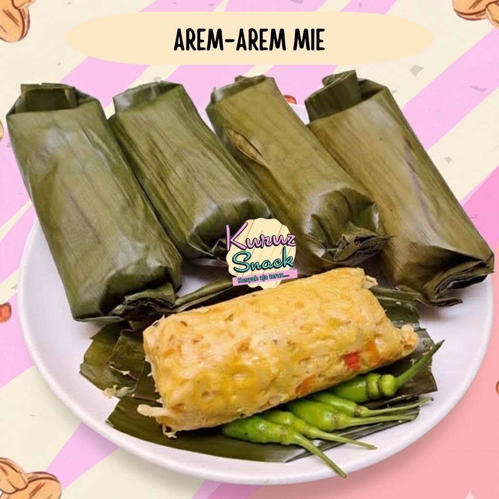 Lontong/Arem-arem mie khas Wonogiri