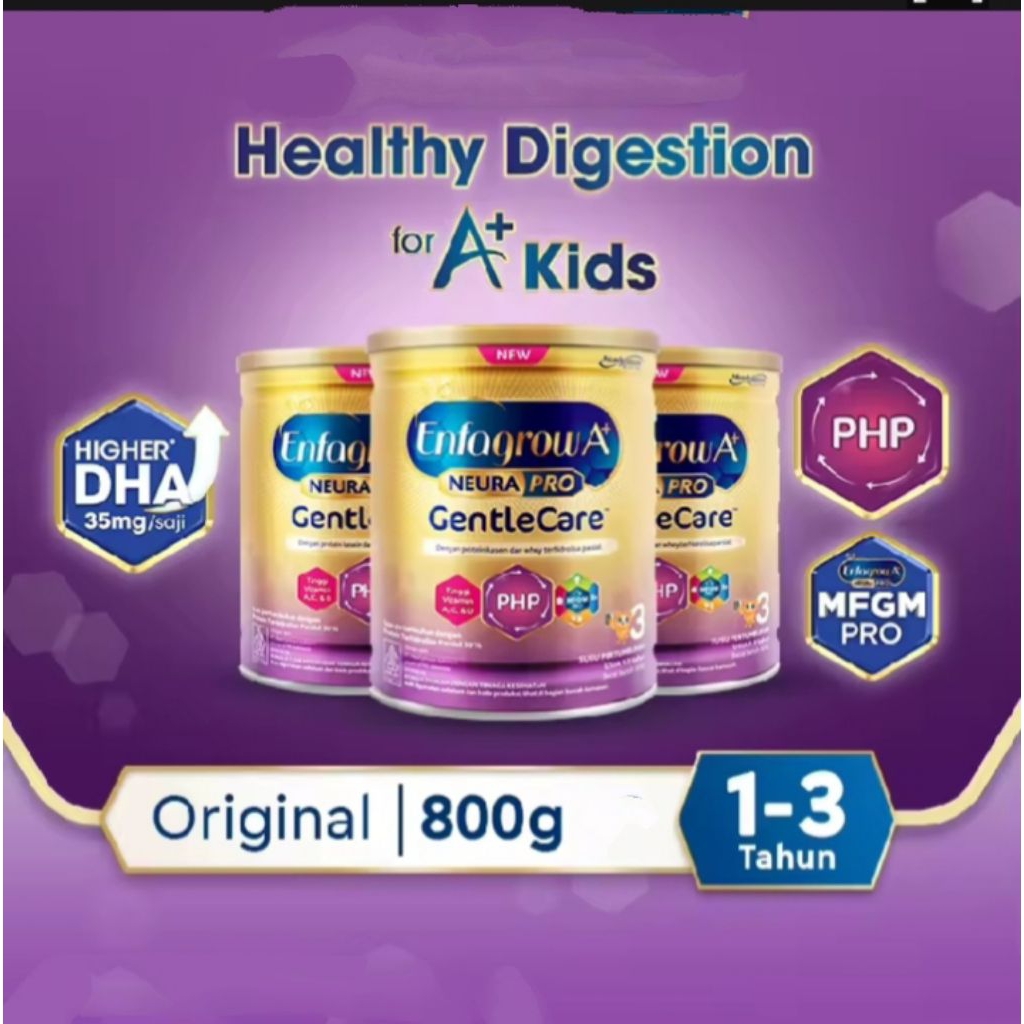 Enfagrow A+ Gentle Care Tahap 3 800gram