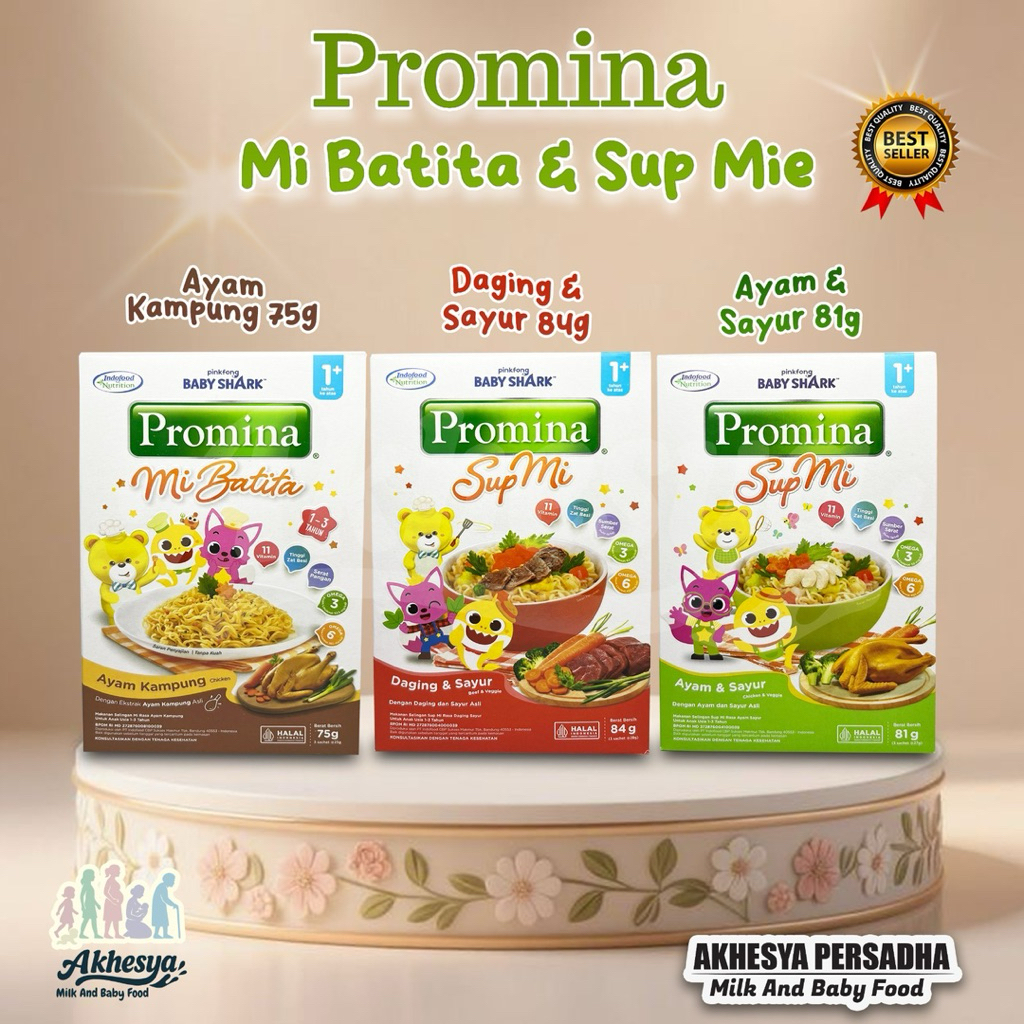 promina sup mie / mie batita / mie makanan bayi exp aman