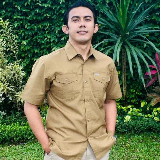 Kemeja Fuji Short Coklat LHK Lengan Pendek Tactical Bahan Tropical Pasada