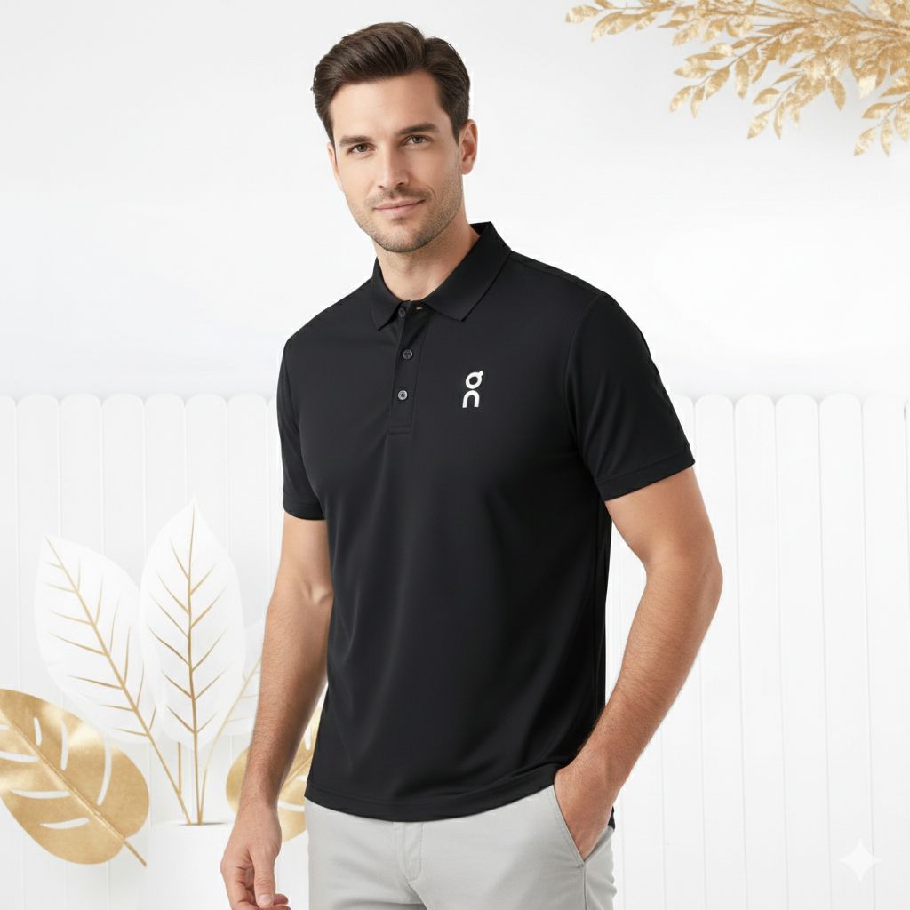 Kaos kerah polo premium jumbo dry fit seamless ON CLOUD uncloud tanpa jahitan kaos olahraga golf baj