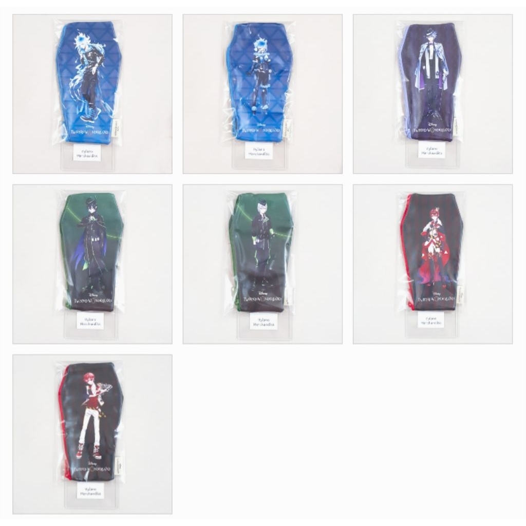 Twisted Wonderland Coffin Shaped Pouch