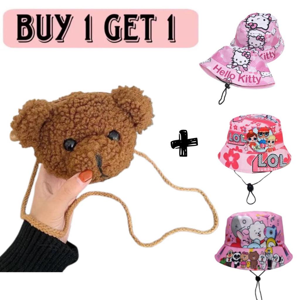 NEW tas anak Tas Selempang Mini Tedy Bear Tas Selempang Anak Boneka Lucu Tas boneka Tedy Bear KRIBO